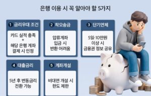 카드 포인트 확인, 놓치기 쉬운 조건 체크리스트